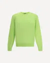 Tom Ford Cotton Knit Crew Neck Sweater In Green