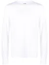 Tom Ford Langarmshirt Mit Rundem Ausschnitt In White