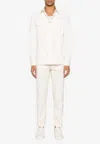 Tom Ford Long-sleeved Western Shirt In White