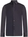 Tom Ford Long-sleeves Cotton Shirt In Blue