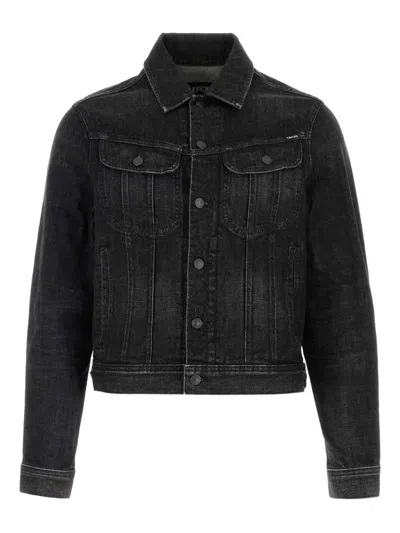 TOM FORD LONG-SLEEVES DENIM JACKET