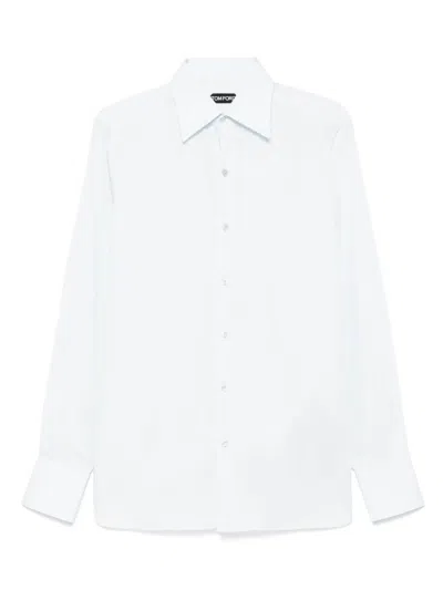 Tom Ford Long-sleeves Shirt In Blue