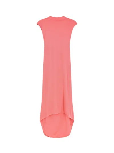 Tom Ford Long Viscose Dress In Pink