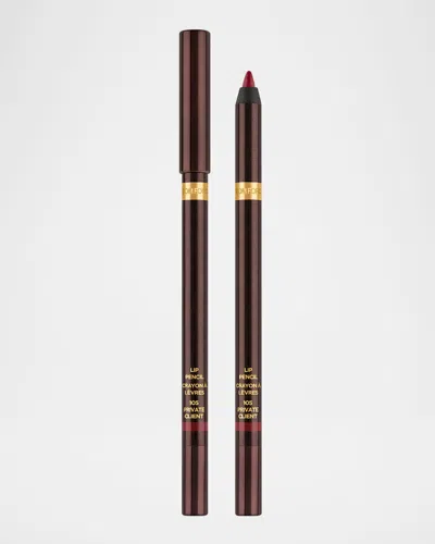Tom Ford Long Wear Lip Liner In Brown