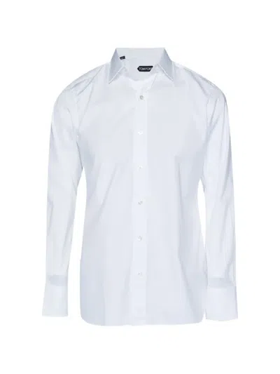 Pre-owned Tom Ford Long-sleeve Shirt In White