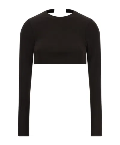 Tom Ford Long-sleeved T-shirt In Black
