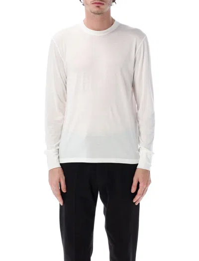 Tom Ford Long-sleeves T-shirt In White