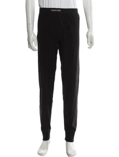 Pre-owned Tom Ford Lounge Bottoms In Black