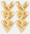 Tom Ford Love Earrings In Gold