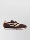 Tom Ford Mick Leather-trimmed Suede And Mesh Sneakers