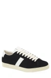 Tom Ford Blake Sneakers Suede Upper Contrast Stripe Rubber Sole In Multi