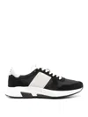 Tom Ford Jagga Leather-trimmed Nylon And Suede Sneakers In Black