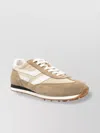 Tom Ford Low Top Sneakers Featuring Suede Panels In Brown