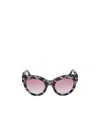 Tom Ford Lucilla Butterfly-frame Sunglasses In Black