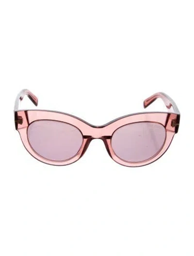 Pre-owned Tom Ford Lucilla Cat-eye Sunglasses In Pink