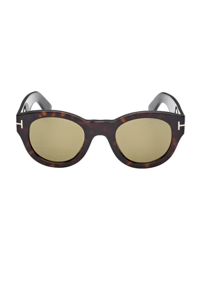 Tom Ford Lucinda Sunglasses In Green