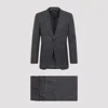 Tom Ford Shelton Fresco Stripe Wool Suit In Gray