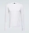 Tom Ford Lyocell & Cotton Crewneck T-shirt In White
