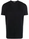 Tom Ford Black Stretch Cotton Crew Neck T-shirt