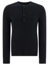 Tom Ford Black Denim Western Shirt