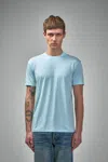 Tom Ford Classic Crewneck Short-sleeved T-shirt In Blue