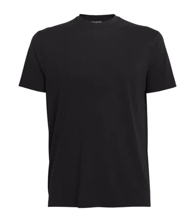 Tom Ford Cotton Modal T-shirt In Blue