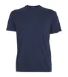 Tom Ford Short-sleeved Solid T-shirt In Blue