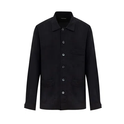 Tom Ford Black Shirt With Maxi Pockets