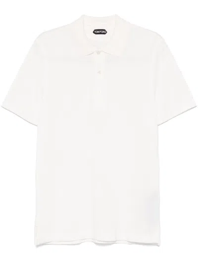 TOM FORD LYOCELL PIQUÉ POLO