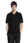Tom Ford Lyocell Piqué Polo Shirt In Black