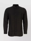 TOM FORD LYOCELL SHIRT WITH REAR YOKE AND CURVED HEM