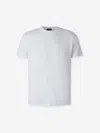 Tom Ford Pink Cotton Blend T-shirt In White