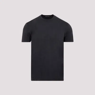 Tom Ford Lyocell T-shirt In Black