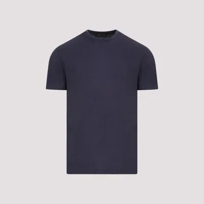 Tom Ford Short-sleeved T-shirt In Navy