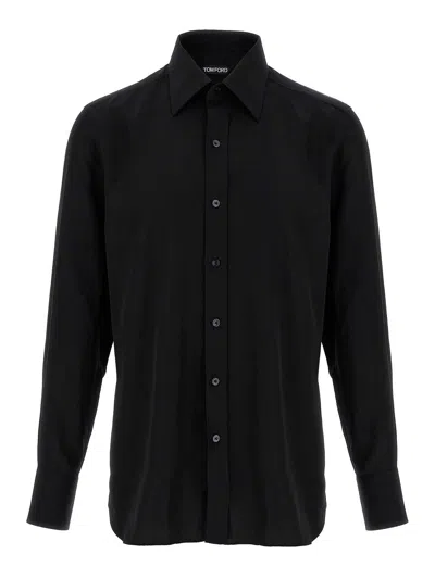 TOM FORD CAMISA - NEGRO
