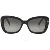 Tom Ford Maeve Smoke Gradient Butterfly Ladies Sunglasses Ft1008 01b 55 In Black