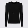 Tom Ford Straight Hem Long-sleeved T-shirt In Black