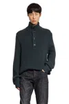 Tom Ford Maglione A Mezza Abbottonatura In Lana Cashmere In Gray