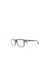 Tom Ford Magnetic Blue-block Rectangular Glasses In Black