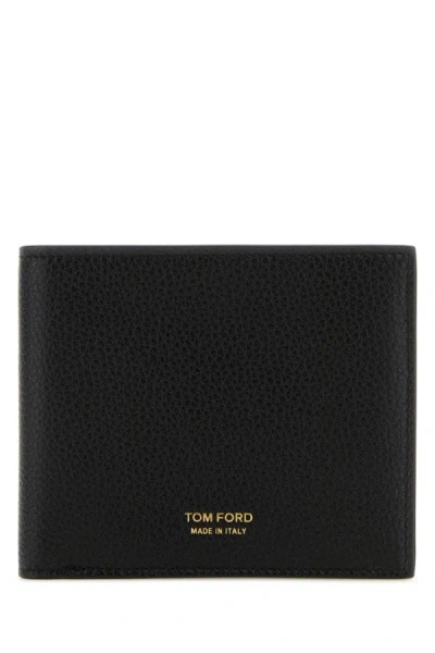 Tom Ford Man Black Leather Wallet