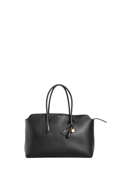 Tom Ford Man Black Tote Bags