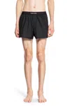 Tom Ford Silk Satin Boxer Briefs In Black