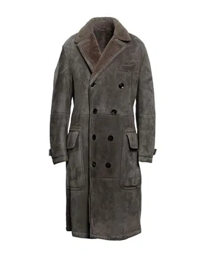 Tom Ford Man Coat Dark Green Size 46 Shearling