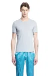 Tom Ford Man Grey T-shirts & Tank Tops In Grey