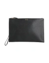 Tom Ford Man Handbag Black Size - Calfskin In Black
