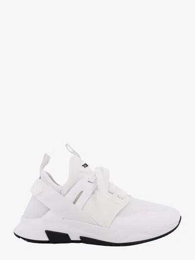 TOM FORD TOM FORD MAN JAGO MAN WHITE SNEAKERS