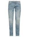 Tom Ford Man Jeans Blue Size 31 Cotton, Polyurethane In Blue