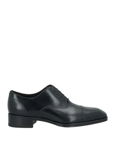 Tom Ford Man Lace-up Shoes Black Size 8.5 Calfskin
