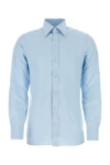 TOM FORD TOM FORD MAN LIGHT BLUE LYOCELL BLEND SHIRT