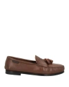 TOM FORD TOM FORD MAN LOAFERS BROWN SIZE 8 SHEEPSKIN